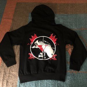 Kodak Black x Vlone 47 Hoodie Black